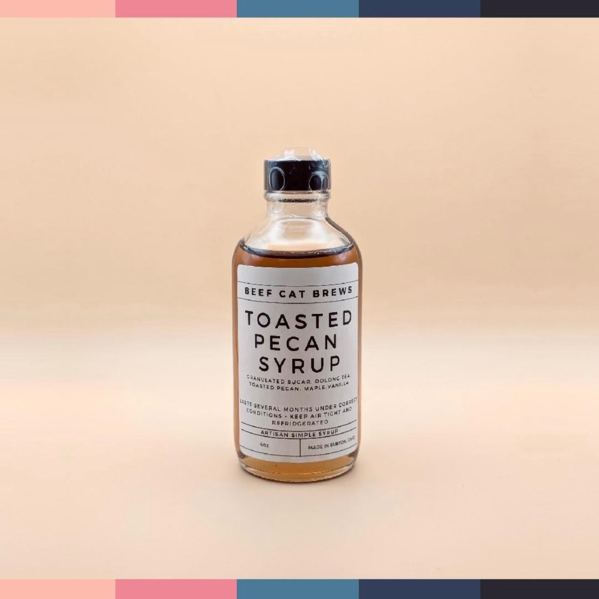 Toasted Pecan Syrup - 4oz