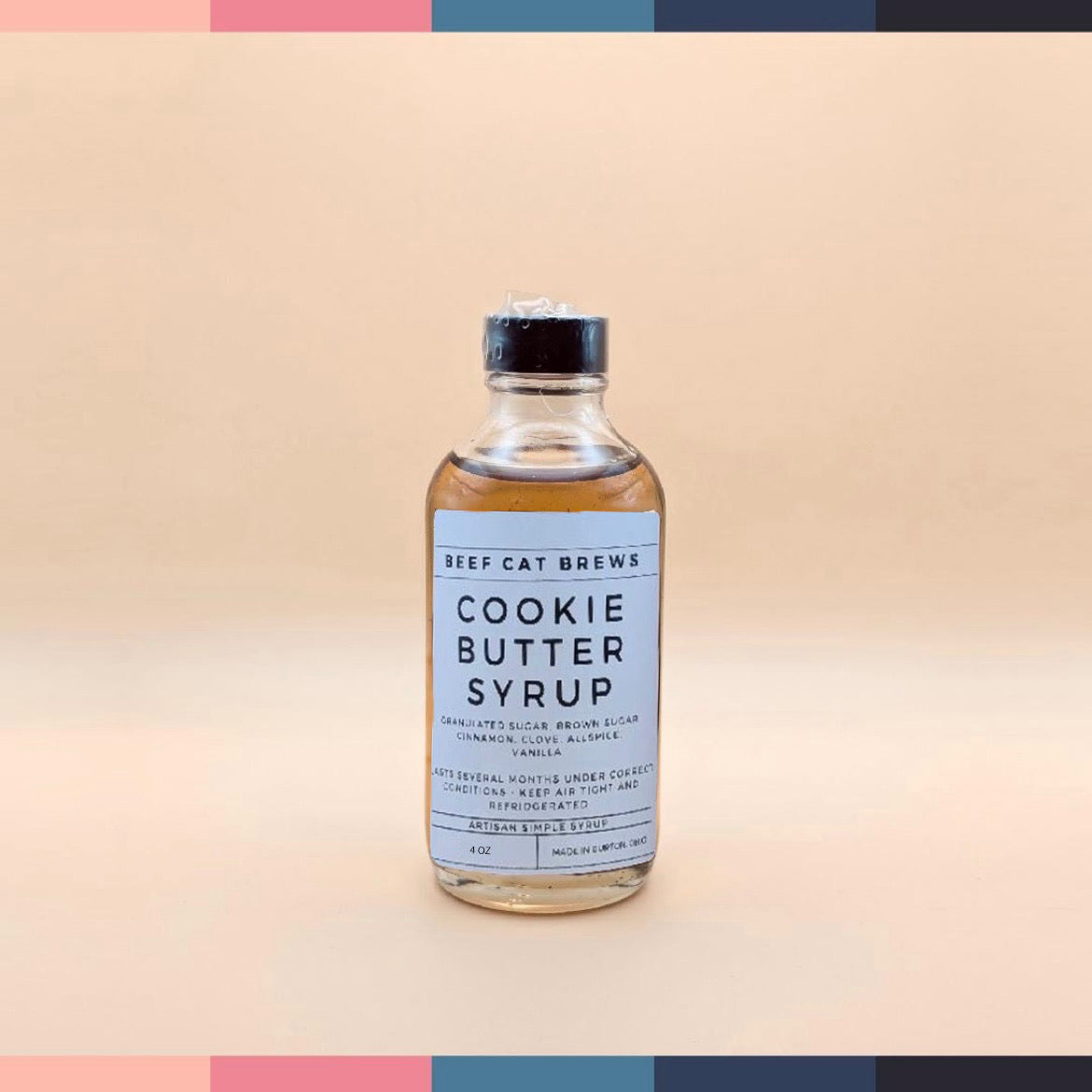 Cookie Butter Syrup - 4oz